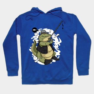 Fishing crocodile Hoodie